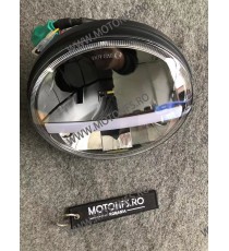 7 Inch Far Universal Moto DRL Omologat E9 Projector Cafe Racer Chopper, Bobber Harley Davidson ,Jeep MS-7080D  Acasa 295,00 l...