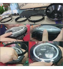 Carcasa Far Moto 7 Inchi / Suport far Furca MS-7HBB-CHROME MS-7HBB-CHROME  Faruri Moto Universale 285,00 lei 285,00 lei 239,5...