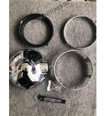 Carcasa Far Moto 7 Inchi / Suport far Furca MS-7HBB-CHROME MS-7HBB-CHROME  Faruri Moto Universale 285,00 lei 285,00 lei 239,5...