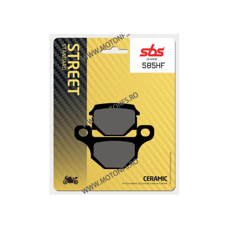 SBS - Placute frana STREET - CERAMIC 585HF 203HF 570-585 SBS Placute Frana SBS 120,00 lei 108,00 lei 100,84 lei 90,76 lei -10%