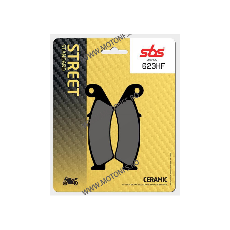 SBS - Placute frana STREET - CERAMIC 623HF 570-623 SBS Placute Frana SBS 120,00 lei 108,00 lei 100,84 lei 90,76 lei -10%