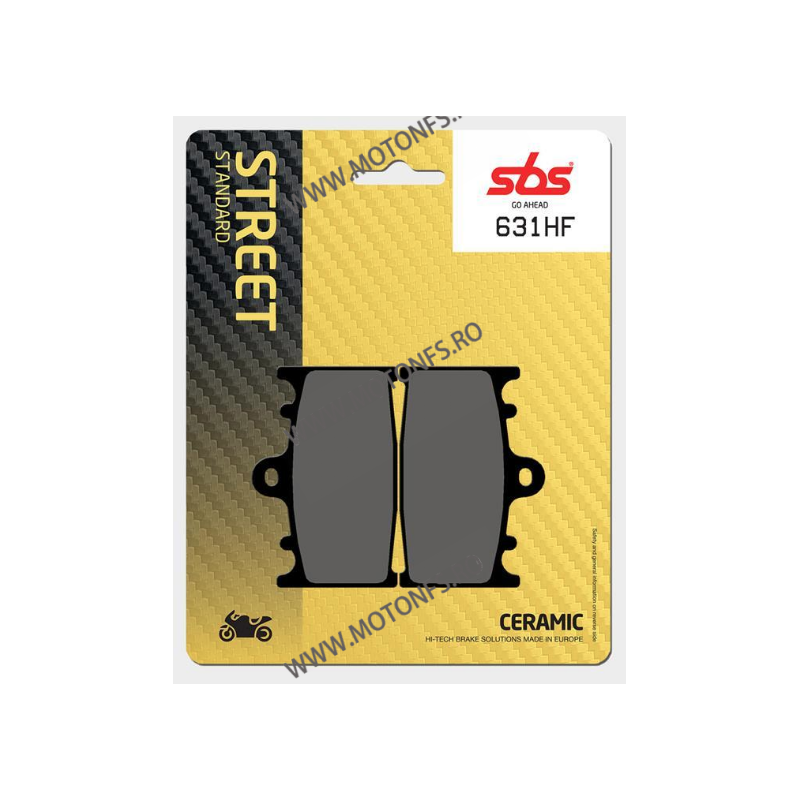 SBS - Placute frana fata STREET - CERAMIC 631HF 570-631 SBS Placute Frana SBS 120,00 lei 108,00 lei 100,84 lei 90,76 lei -10%