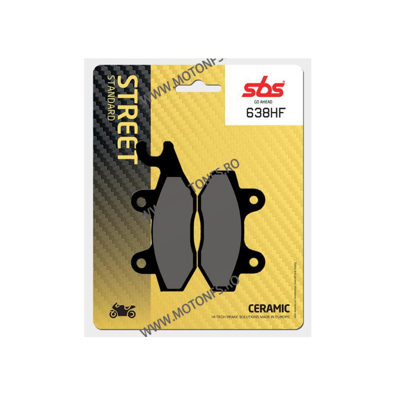 SBS - Placute frana STREET - CERAMIC 638HF 570-638 SBS Placute Frana SBS 130,00 lei 117,00 lei 109,24 lei 98,32 lei -10%