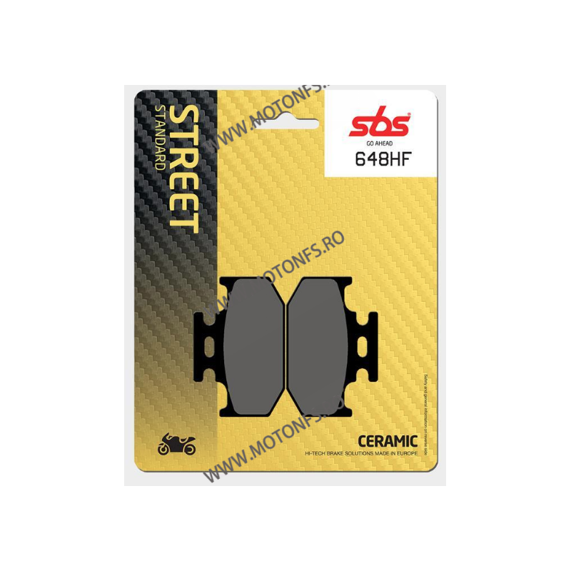 SBS - Placute frana spate STREET - CERAMIC 648HF 570-648 SBS Placute Frana SBS 130,00 lei 117,00 lei 109,24 lei 98,32 lei -10%