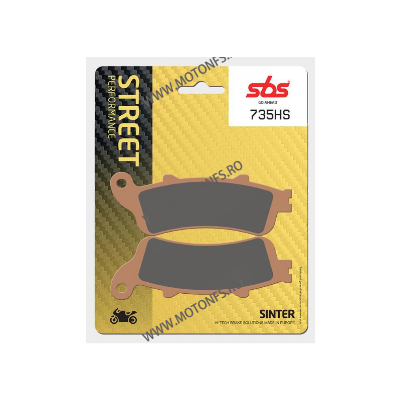 SBS - Placute frana fata STREET - SINTER 735HS 575-735 j1 SBS Placute Frana SBS 170,00 lei 153,00 lei 142,86 lei 128,57 lei -10%