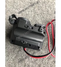 Priza USB x 2, Bricheta x 1 Si Voltmetru Digital Moto, Led Rosu, Culoare Negru 78OB5  Voltmetru / Prize Moto 69,00 lei 69,00 ...