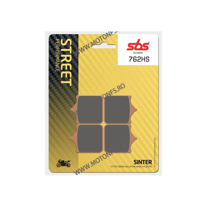 SBS - Placute frana fata STREET - SINTER 762HS 575-762 SBS Placute Frana SBS 240,00 lei 216,00 lei 201,68 lei 181,51 lei -10%