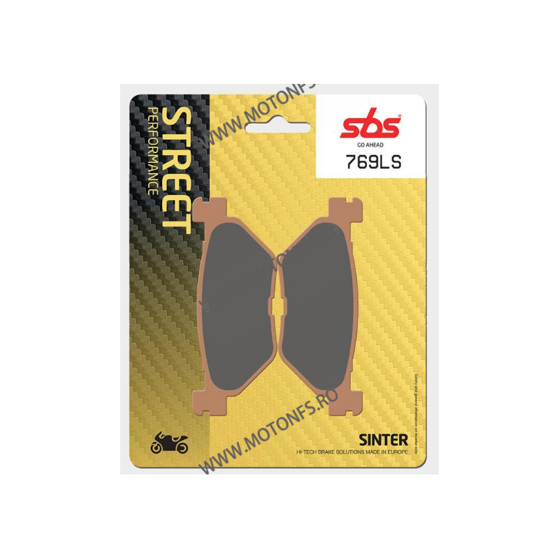 SBS - Placute frana spate STREET - SINTER 769LS 585-769 SBS Placute Frana SBS 170,00 lei 153,00 lei 142,86 lei 128,57 lei -10%