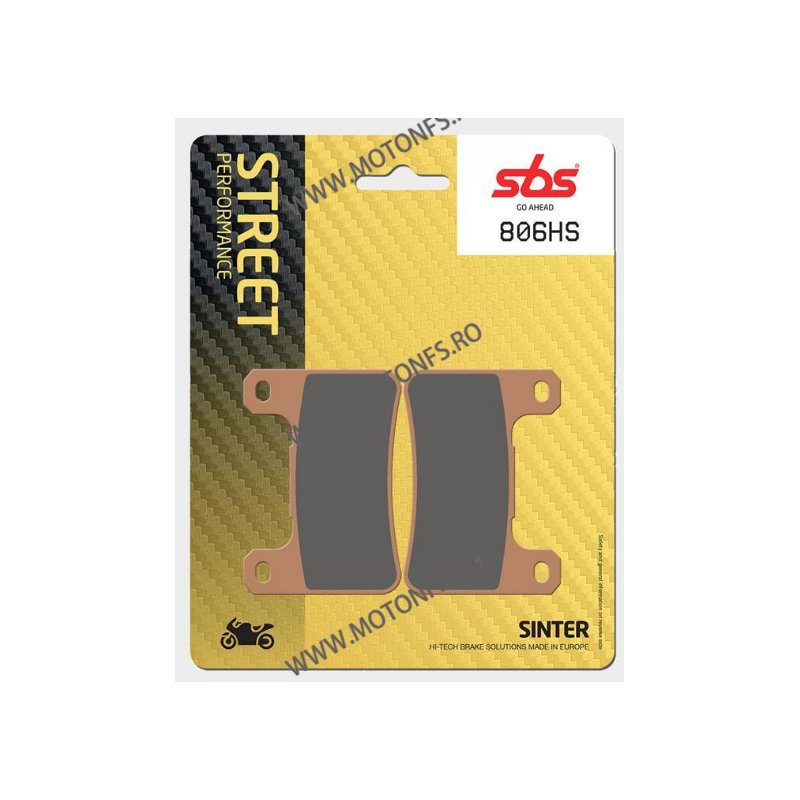 SBS - Placute frana fata STREET - SINTER 806HS 575-806 j1 SBS Placute Frana SBS 155,00 lei 139,50 lei 130,25 lei 117,23 lei -10%