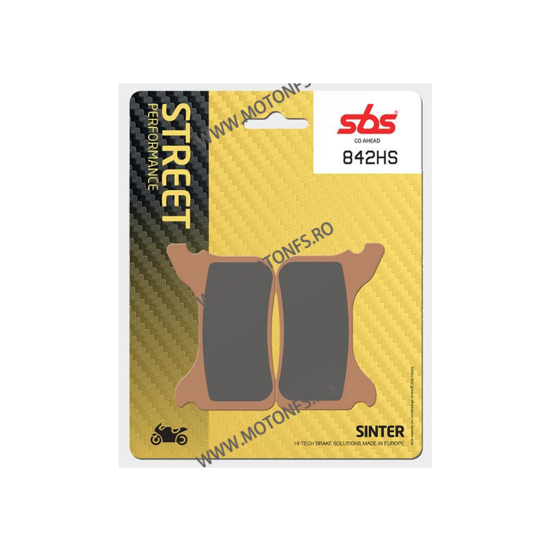 SBS - Placute frana fata STREET - SINTER 842HS 575-842 SBS Placute Frana SBS 170,00 lei 153,00 lei 142,86 lei 128,57 lei -10%