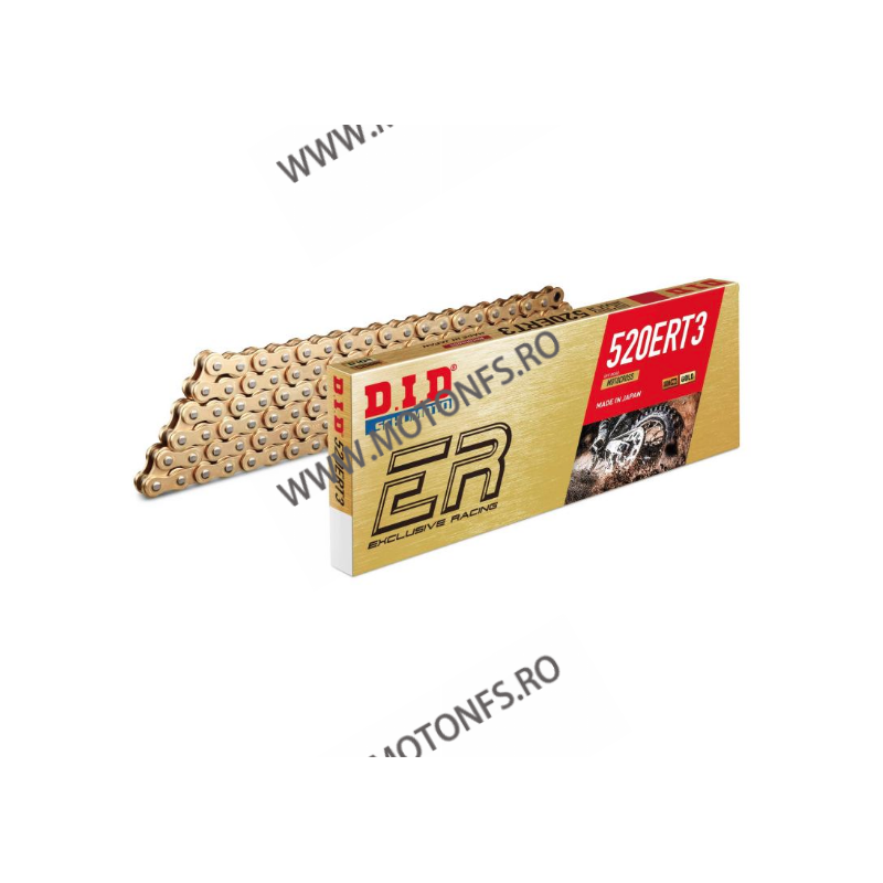 DID - Lant 520ERT3 cu 120 zale - [Gold] MX Racing Standard 1-481-120 / 103041120 DID RACING CHAIN DiD Lant 520 330,00 lei 297...