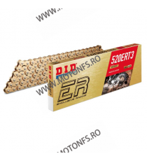 DID - Lant 520MX cu 120 zale - [Gold] Racing Standard D.I.D's Motocross racing chain, 120links, Gold/Black color. 1-483-120 /...