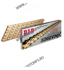 DID - Lant 520ZVM-X cu 118 zale - [Gold] X-Ring Gold/Gold color, ZJ conn.link 1-459-118 / N DID RACING CHAIN Acasa 563,00 lei...