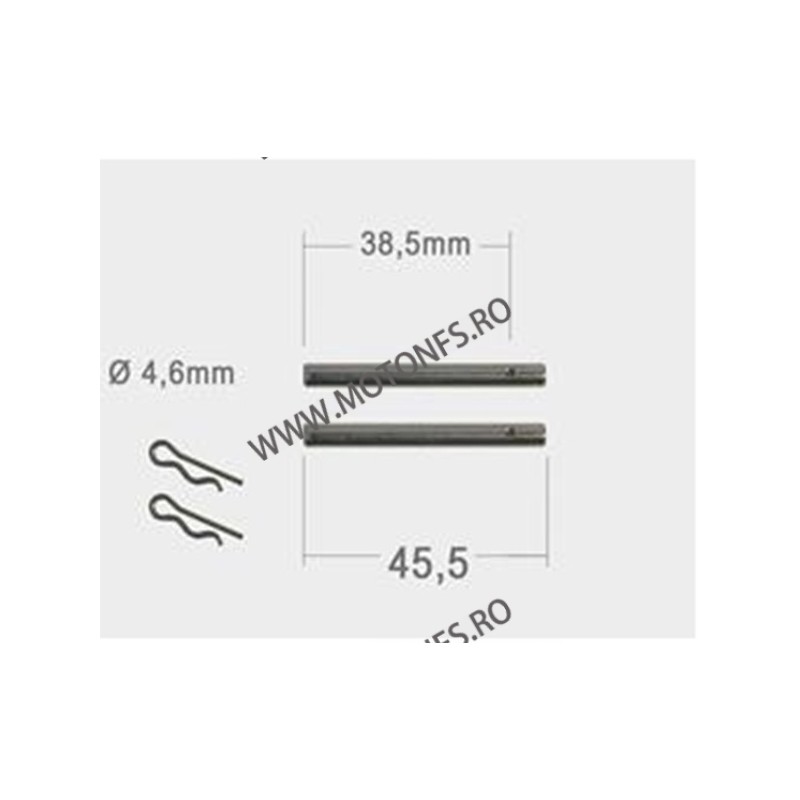 TOURMAX - Kit BOLTURI ETRIER (2 BOLTURI SI 2 SIGURANTE) - PPS-908 595-7308 / 717.33.47 TOURMAX Tourmax - Kit Bolturi Etrier 6...