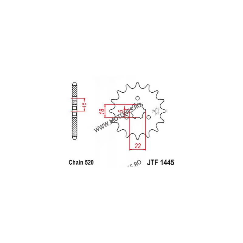 EMGO - Pinion (fata) JTF1445, 12 dinti - KX125 1994- 104-425-12 EMGO Emgo Pinion 49,00 lei 49,00 lei 41,18 lei 41,18 lei