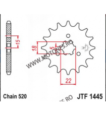 EMGO - Pinion (fata) JTF1445, 13 dinti - KX125 1994- 104-425-13 EMGO Emgo Pinioane 39,00 lei 39,00 lei 32,77 lei 32,77 lei