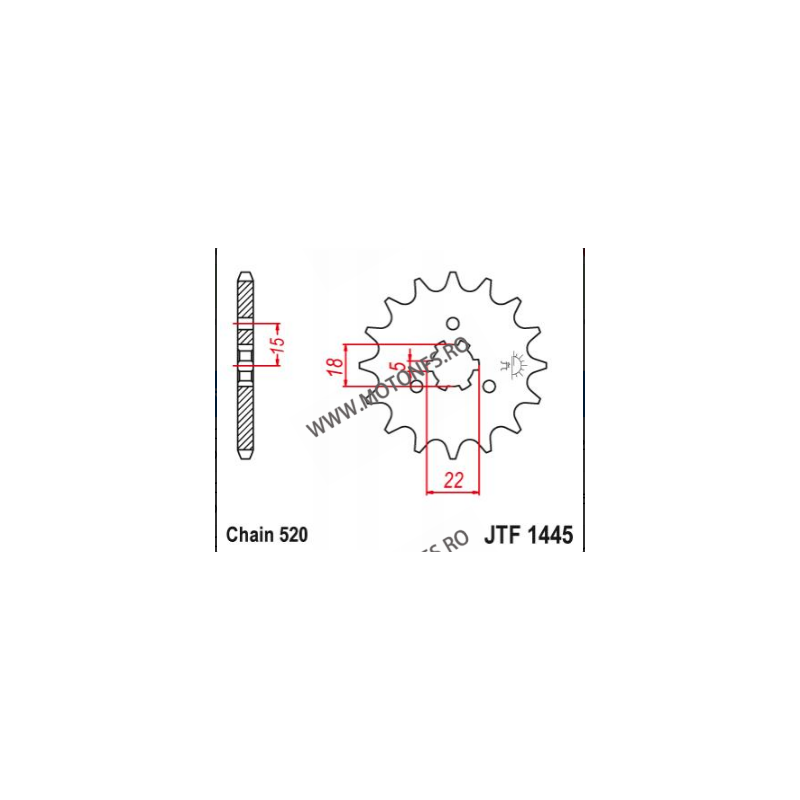 EMGO - Pinion (fata) JTF1445, 13 dinti - KX125 1994- 104-425-13 EMGO Emgo Pinioane 39,00 lei 39,00 lei 32,77 lei 32,77 lei