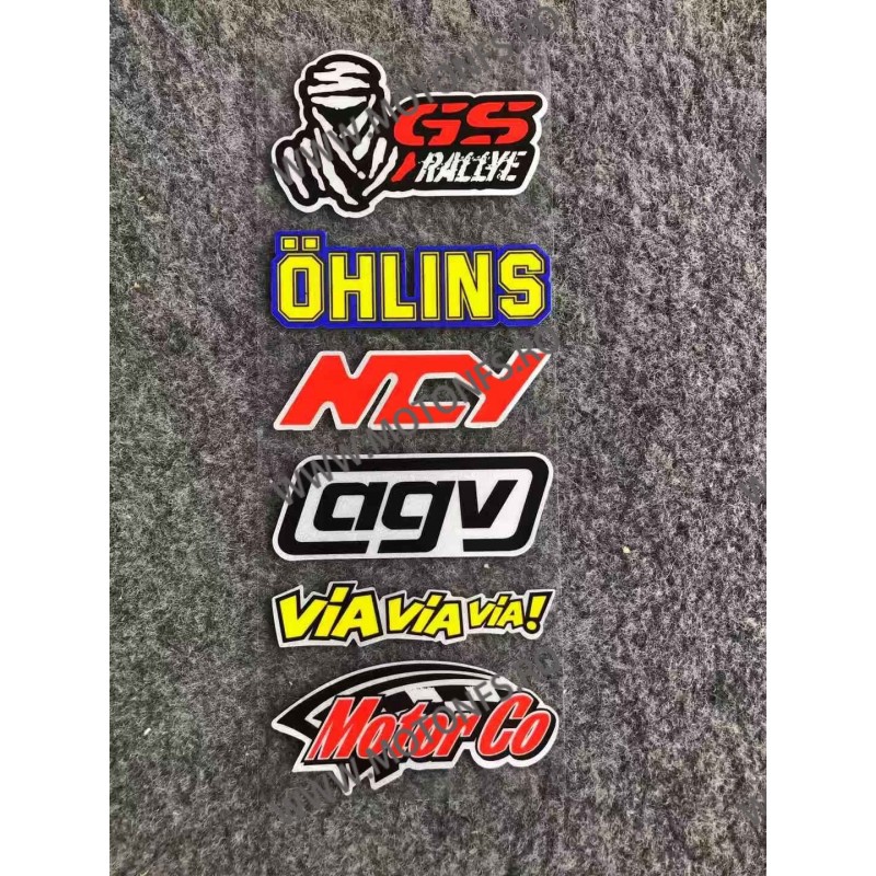 Set Autocolant / Stickere Pentru Moto ATV GS Rallye OHLINS NCY AGV Motogo SD60J Autocolant / Stikare Carena 15,00 lei 15,00 ... Set Autocolant / Stickere Pentru Moto ATV GS Rallye OHLINS NCY AGV Motogo SD60J Autocolant / Stikare Carena 15,00 lei 15,00 ...