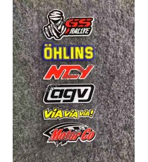 Set Autocolant / Stickere Pentru Moto ATV GS Rallye OHLINS NCY AGV VIA Motorgo CMDD9  Autocolant / Stikare Carena 15,00 lei 1...