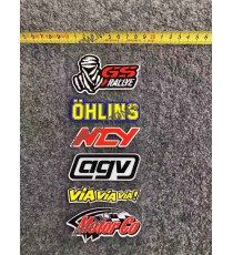 Set Autocolant / Stickere Pentru Moto ATV GS Rallye OHLINS NCY AGV VIA Motorgo CMDD9  Autocolant / Stikare Carena 15,00 lei 1...