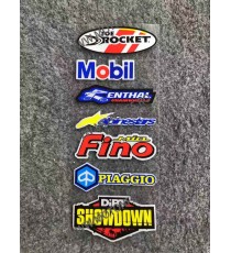 Set Autocolant / Stickere Pentru Moto ATV Joe Rocket Mobil Enthal Alpinestars Mio Fino Piaggio Dirt Shwodown LJ514  Autocolan...