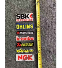 Set Autocolant / Stickere Pentru Moto ATV SBK Super Bike / OHLINS/ Motocross / Brembo /Akrapovic /NGK/viaviavia D7378  Autoco...