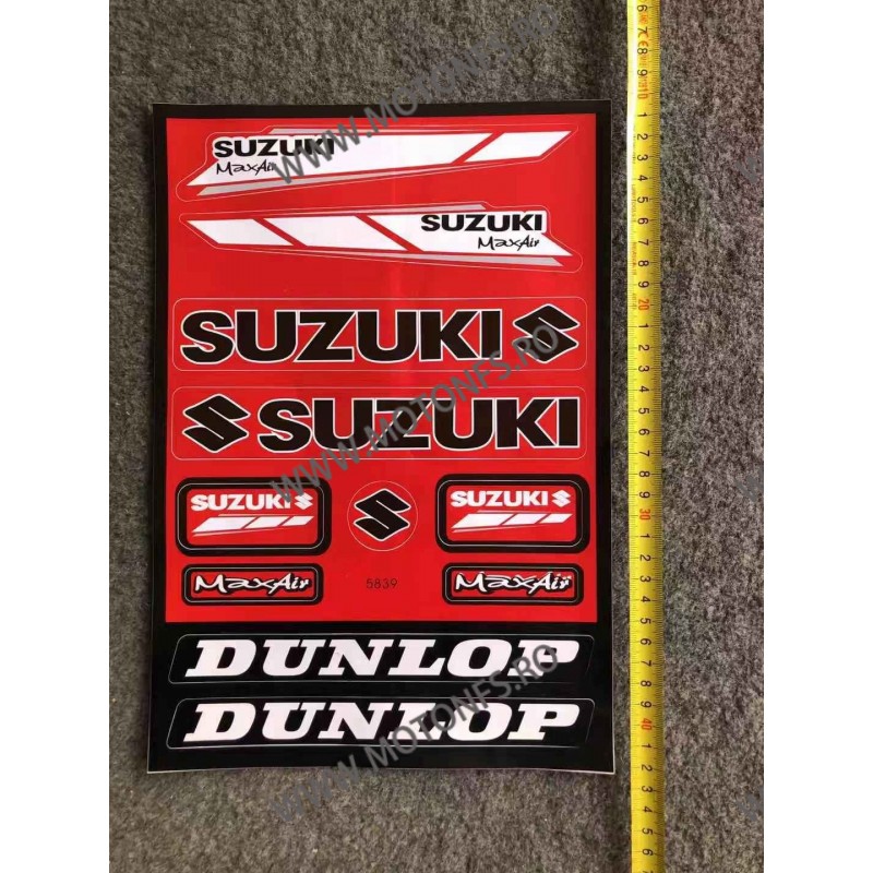 Set Autocolant / Stickere Pentru Moto ATV Suzuki Dunlop Max Air 0LTHJ  Autocolant / Stikare Carena 20,00 lei 20,00 lei 16,81 ...
