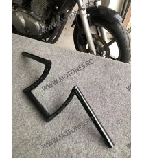 25mm Lungimea 66CM Ghidon Otel Negru Universal moto Cafe Racer Dragstyle Dragbar BY9TH BY9TH  Ghidon 195,00 lei 195,00 lei 16...