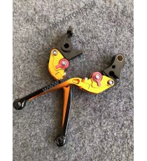 Set MANETE FRANA / AMBREIAJ - PRELUNGITE RABATABILE , pentru 3 sau 4 degeteYamaha Honda Suzuki Dugati KTM BMW 7QTI3