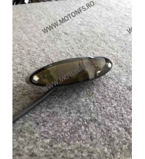 Stop Frana / Lampa Spate Geam Fumuriu Moto Universal Omologat E11 Cafe Racer Chooper Bobber Yamaha Kawasaki Honda Suzuki 3AED...