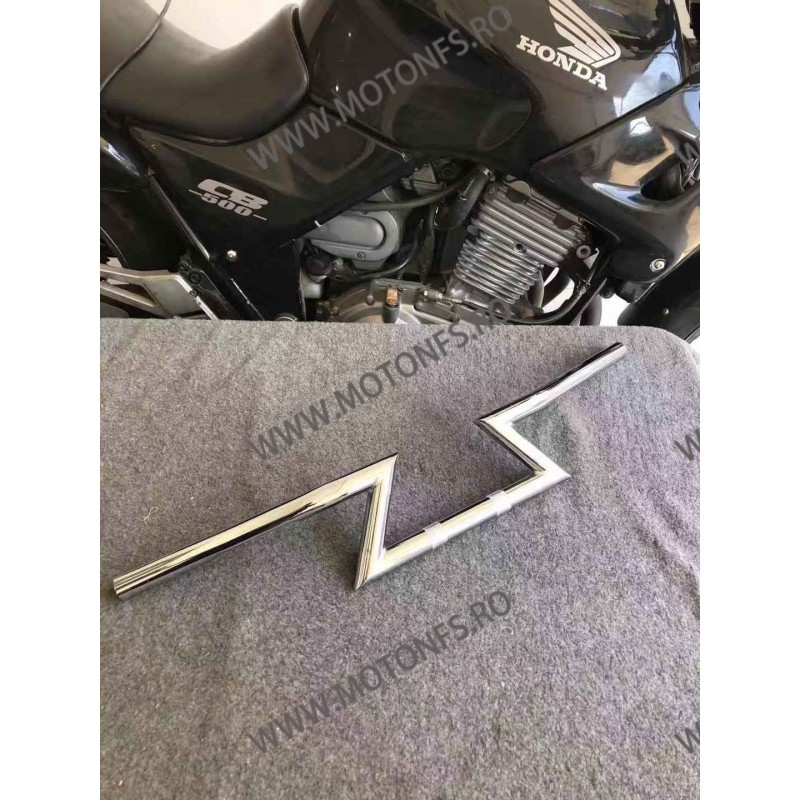 25MM Lungimea 70CM Ghidon Otel Chrom Universal moto Cafe Racer Chopper Dragstyle Dragbar 8JUCB 8JUCB  Ghidon 179,00 lei 179,0...