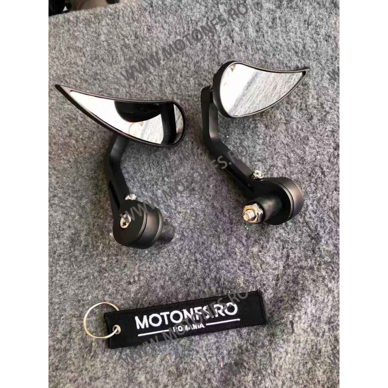 SET 2 OGLINZI PENTRU GHIDON UNIVERSALE MOTO SCUTER ATV HONDA YAMAHA SUZUKI KAWASAKI DUCATI BMW TRIUMPH 400-003  Oglinzi & Ada...