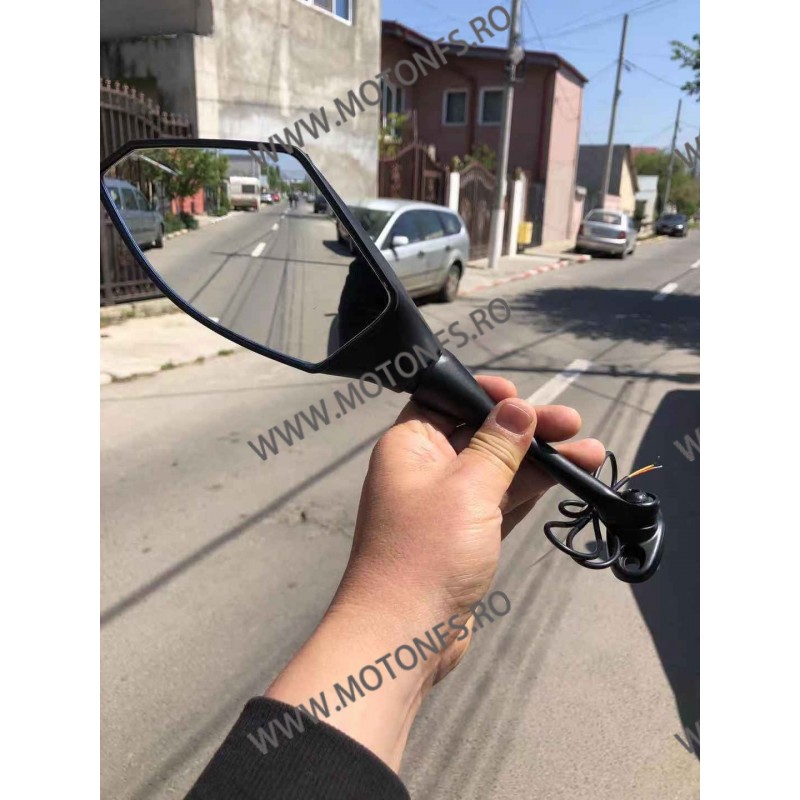 CBR600RR 2003 - 2012 CBR1000RR 2004 - 2007 CBR500R 2011-2013  CBR250R CBR300R Honda SET OGLINZI 2 BUC STANGA / DREAPTA OG348 ...