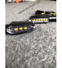 Set 2 Buc Semnalizare Semnale Duble Face LED universale M10 CW0DE CW0DE  Semnalizare Moto LED Universale 45,00 lei 45,00 lei ...