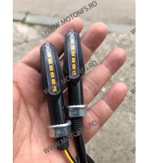 Set 2 Buc Semnalizare Semnale Duble Face LED universale M10 CW0DE CW0DE  Semnalizare Moto LED Universale 45,00 lei 45,00 lei ...