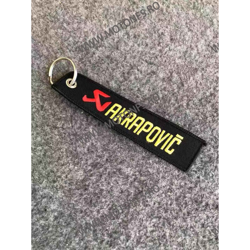 AKRAPOVIC Breloc Brodat Pe Ambele Fete 8TSE9 8TSE9  Breloc Chei 20,00 lei 20,00 lei 16,81 lei 16,81 lei