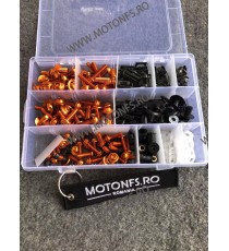 Set 223pcs Suruburi Carene +Suruburi parbriza+ clipsuri+distantiere+prinderi+saibe Universal Moto Honda Kawasaki Suzuki Yamah...