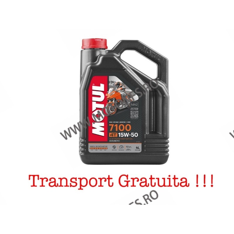 ULEI MOTUL 7100 15W50 FULL SINTETIC TRANSPORT GRATUITA 4L 1 M4-299  MOTUL 15W-50 300,00 lei 300,00 lei 252,10 lei 252,10 lei