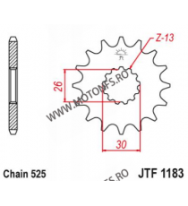 ESJOT - Pinion (fata) 50-29030, 17 dinti - Triumph Boneville/Speedmaster 105-562-17 ESJOT PINIOANE Emgo Pinion 64,00 lei 64,0...