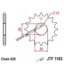 ESJOT - Pinion (fata) 50-29030, 18 dinti - Triumph Speedm./Bonnev. -2015 105-562-18 ESJOT PINIOANE Emgo Pinion 64,00 lei 64,0...