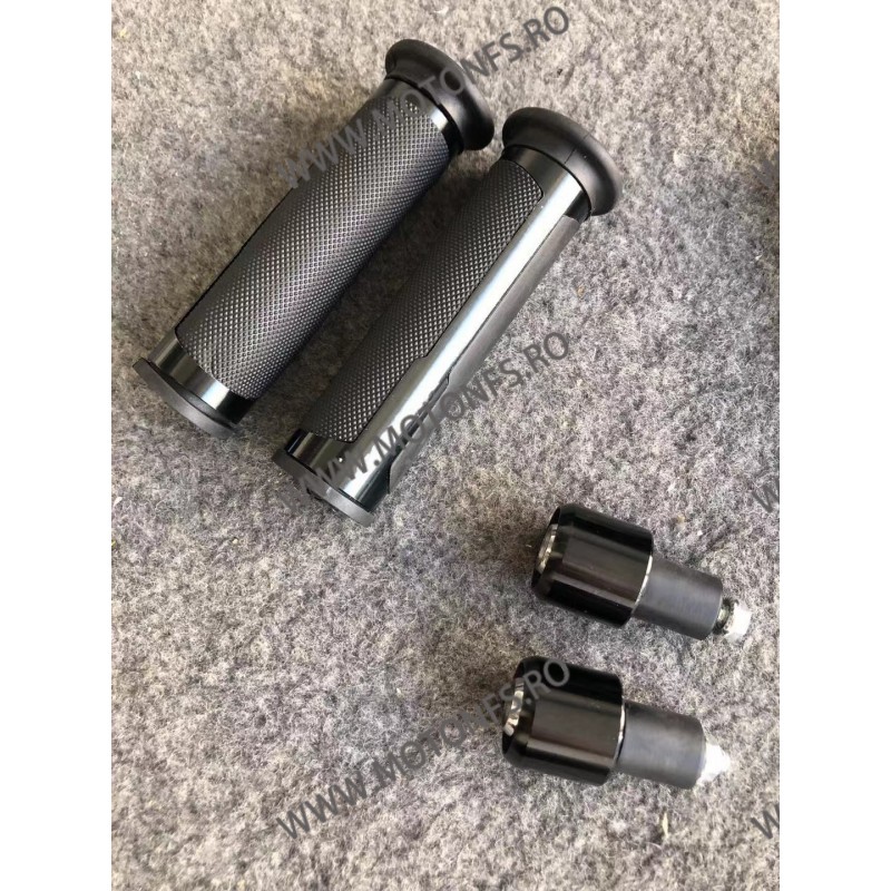 Set 2 Buc Mansoane + Acceleratie Moto Universale Cu Capete Ghidon Negru 1NKX8 1NKX8  Mansoane Moto universale 95,00 lei 95,00...