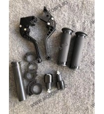 Kit Set Manete Scurte + Mansoane 22mm + Capete De Ghidon +Tub Acceleratie Transport Gratuita !!! 4P9P1 4P9P1  Kit Manete Clas...