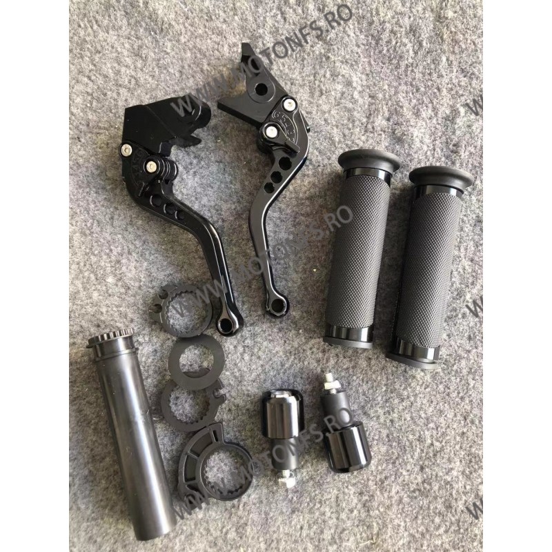 Kit Set Manete Scurte + Mansoane 22mm + Capete De Ghidon +Tub Acceleratie Transport Gratuita !!! 4P9P1 4P9P1  Kit Manete Clas...