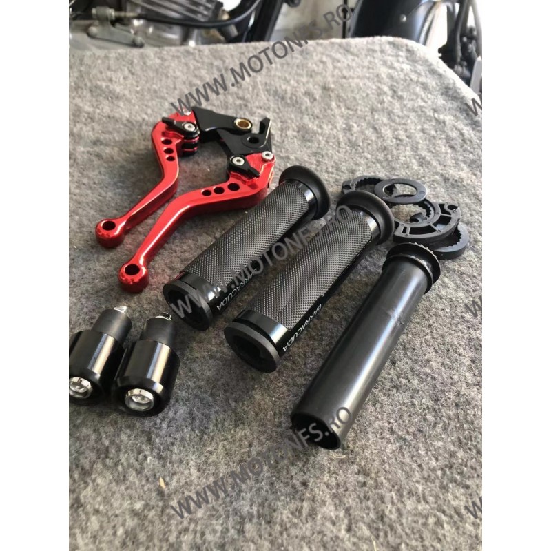 Set Manete Scurte + Mansoane 22mm +Capete Ghidon + Tub Acceleratie RT19V RT19V  Kit Manete Classic + Mansoane 219,00 lei 219,...