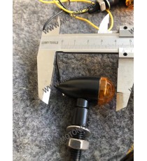 2 Buc Semnale LED Semnalizatoare Bullet Moto Cafe Racer Bobber Chopper Retro A08Y2 A08Y2  Semnal Universale Cafe Racer Choppe...