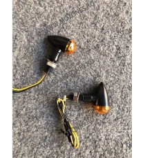 2 Buc Semnale LED Semnalizatoare Bullet Moto Cafe Racer Bobber Chopper Retro A08Y2 A08Y2  Semnal Universale Cafe Racer Choppe...