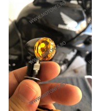2 Buc Semnale LED Semnalizatoare Bullet Moto Cafe Racer Bobber Chopper Retro A08Y2 A08Y2  Semnal Universale Cafe Racer Choppe...