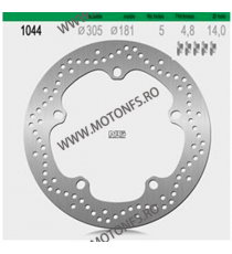 NG - Disc frana (fata) NG1044 - BMW 850 / 1200 1997-2010 510-1044 NG BRAKE DISC NG Discuri Frana 437,00 lei 437,00 lei 367,23...