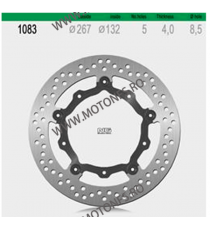 NG - Disc frana (fata) NG1083 - YAMAHA X-MAX, T-MAX 2003-2012 510-1083 NG BRAKE DISC NG Discuri Frana 476,00 lei 428,40 lei 4...