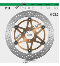 NG - Disc frana (fata) NG1114 - CBR 1100 XX 1997-1998L / R 510-1114 NG BRAKE DISC NG Discuri Frana 864,00 lei 864,00 lei 726,...